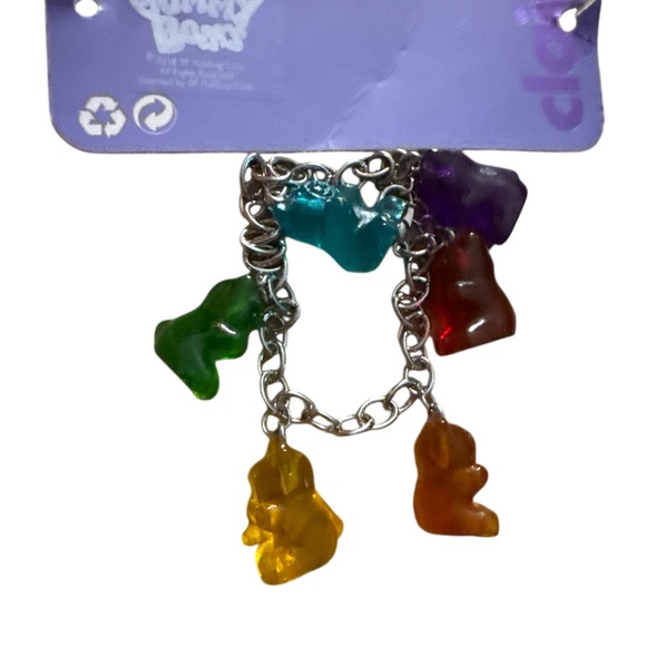 NWT Colorful Gummy Bear Charm Bracelet from Clair’s small wrist - Picture 1 of 1